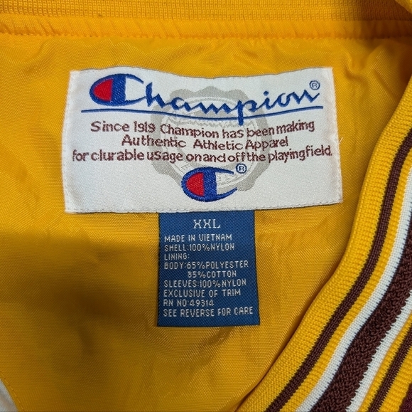 Vintage CHAMPION (XXL) Minnesota Golden Gophers Windbreaker Pullover - Picture 3 of 5